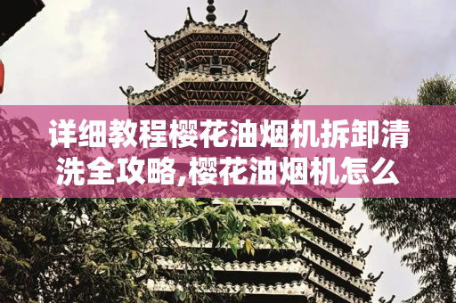 详细教程樱花油烟机拆卸清洗全攻略,樱花油烟机怎么拆卸清洗视频