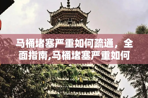 马桶堵塞严重如何疏通，全面指南,马桶堵塞严重如何疏通