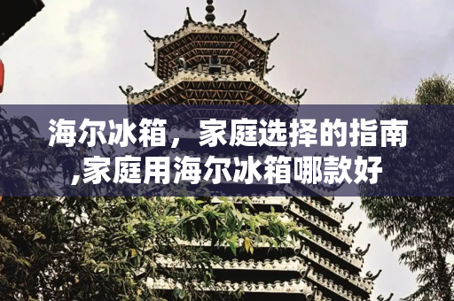 海尔冰箱，家庭选择的指南,家庭用海尔冰箱哪款好