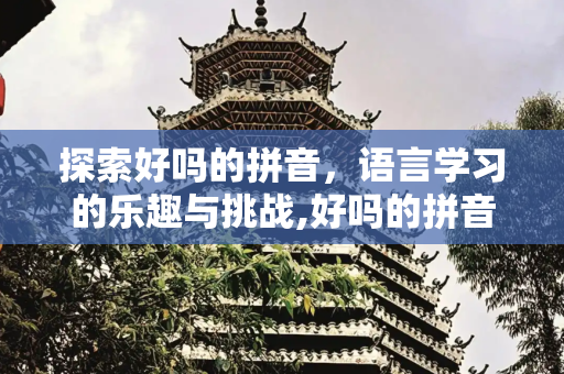 探索好吗的拼音，语言学习的乐趣与挑战,好吗的拼音